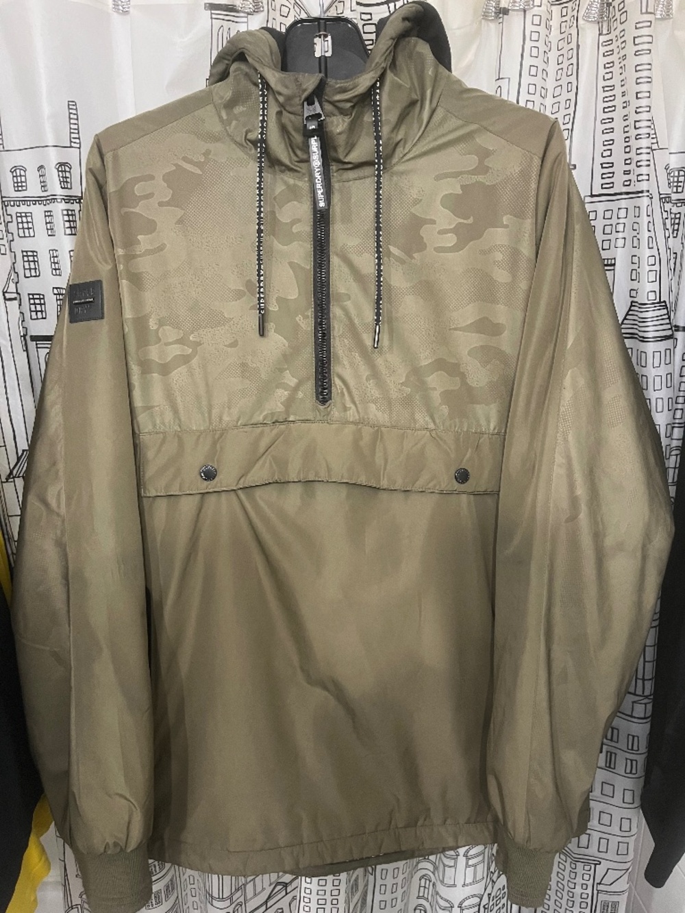 Limited edition superdry anorak pullover jacket size M